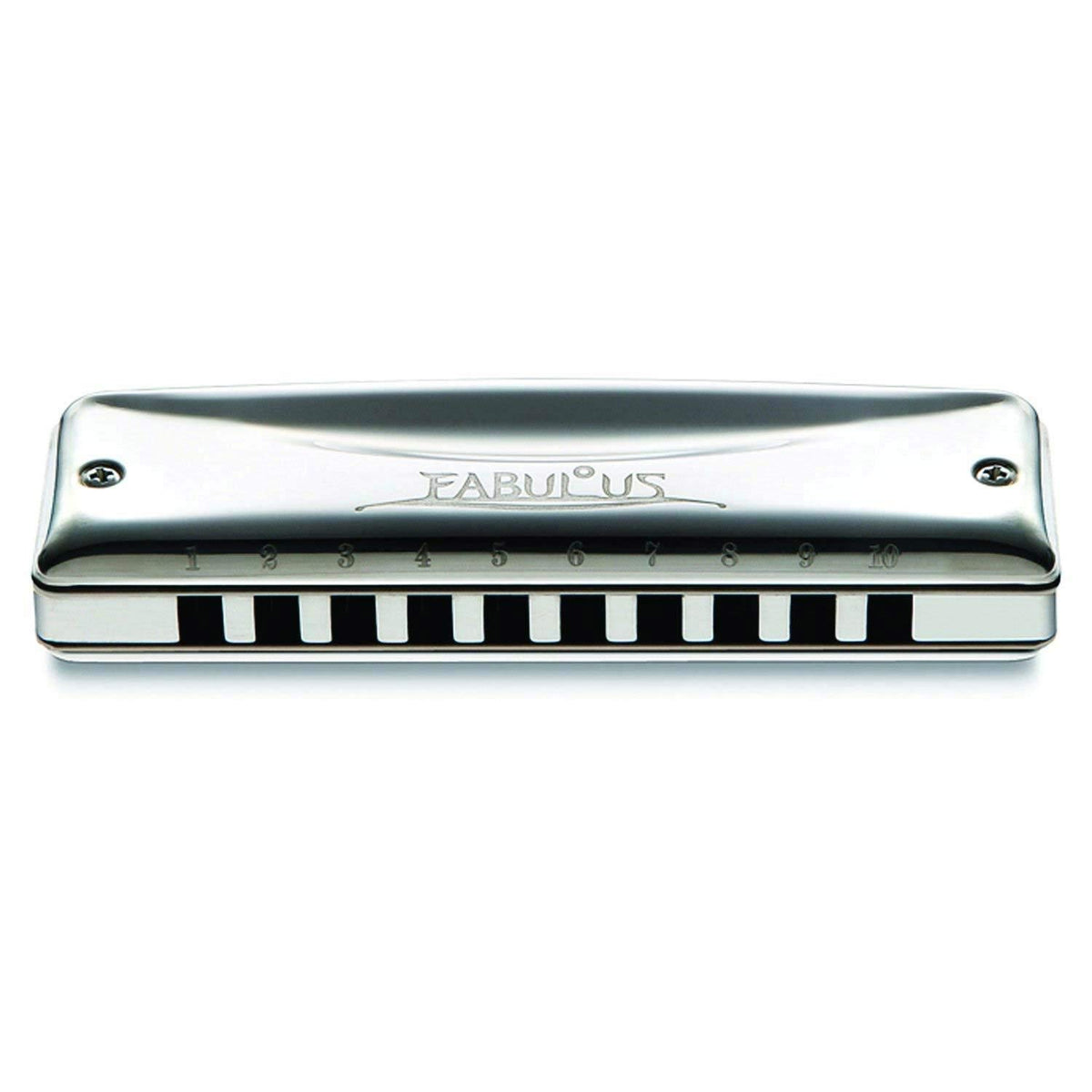 Suzuki F-20J-D Fabulous 10-Hole Diatonic Just Temperament Harmonica, Key of D