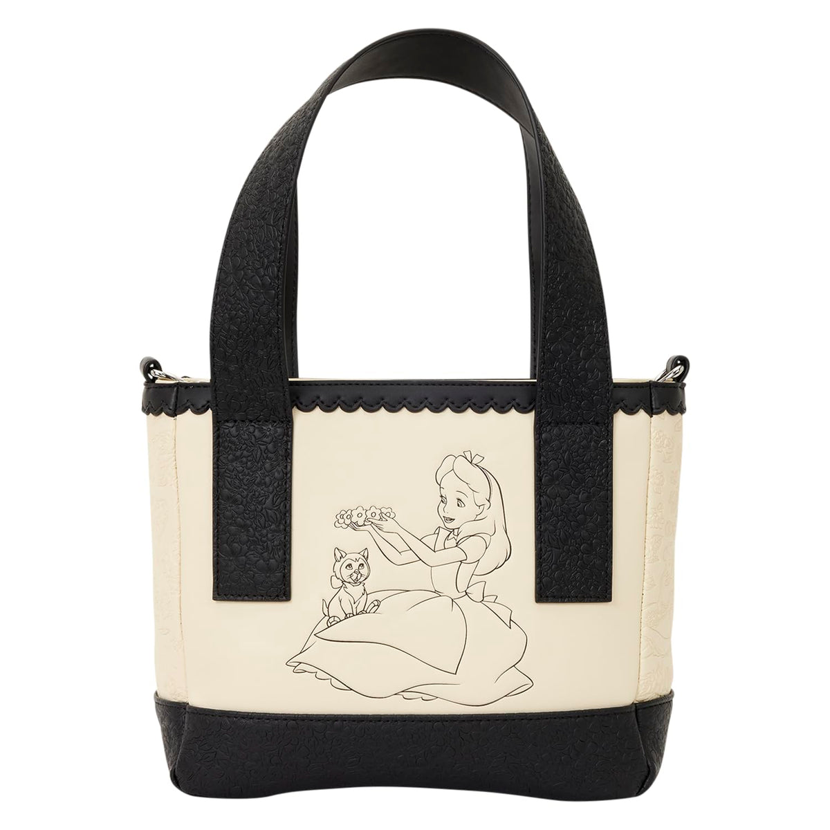 Loungefly Disney: Alice in Wonderland - Dinah - Mini Tote Crossbody Bag - Great for Kids & Adults - Collectible Bags