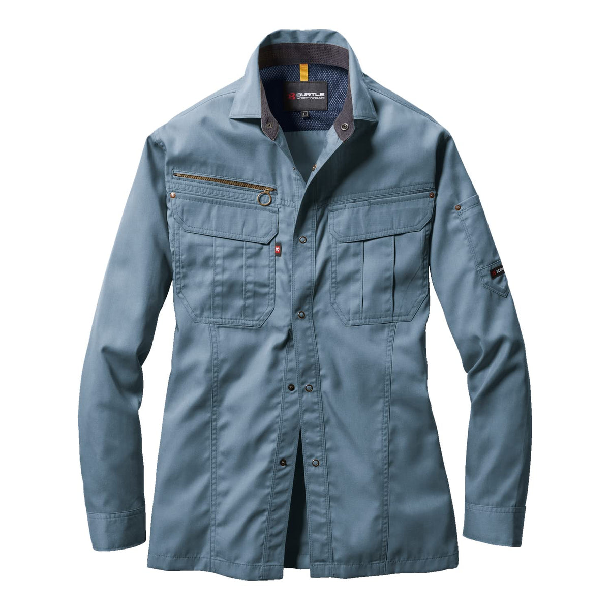 BURTLE Long Sleeve Shirt (For Spring and Summer) 6103 Mist Blue 3L