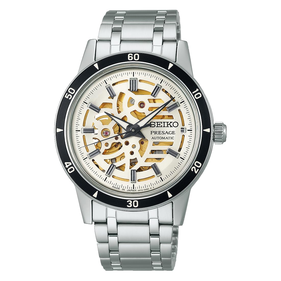 PRESAGE Seiko SARY255 Style60's Mechanical Metal Band for Men Made in Japan New