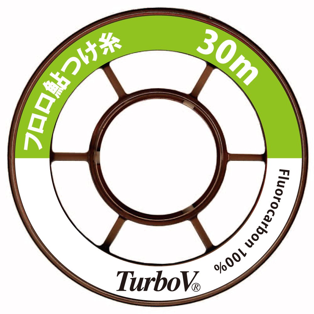 Fujino Line Turbo V Fluoro Sweetfish Thread, 98.4 ft (30 m), No. 0.3