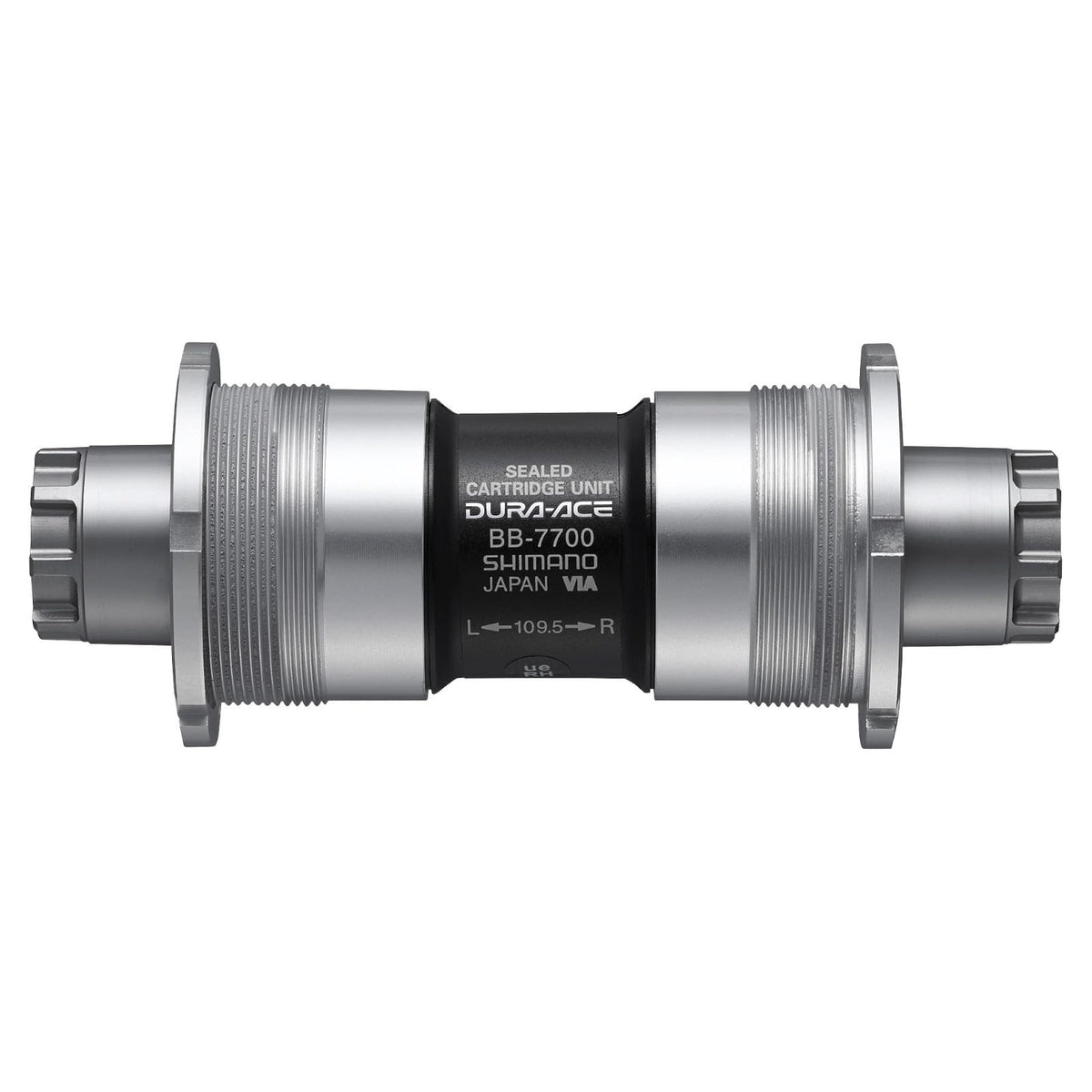 Shimano Dura-Ace BB-7700 Octalink Bottom Bracket, Silver, English Thread (Size: 68 x 109.5mm)