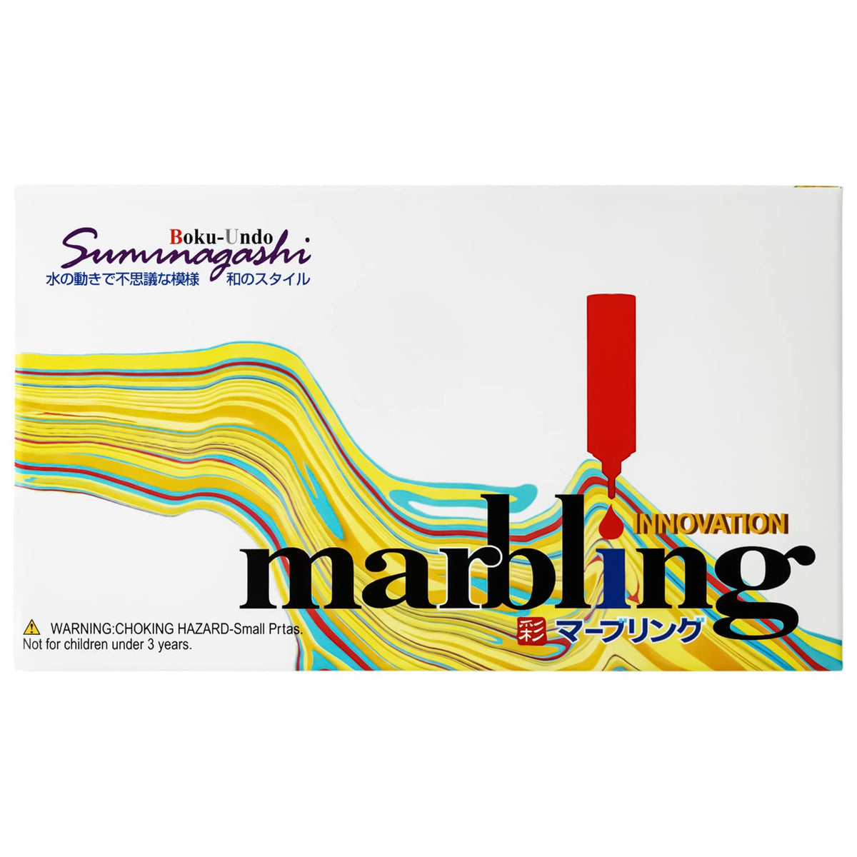 Sumikundo 15620 Watercolor Liquid Marbling Set of 6