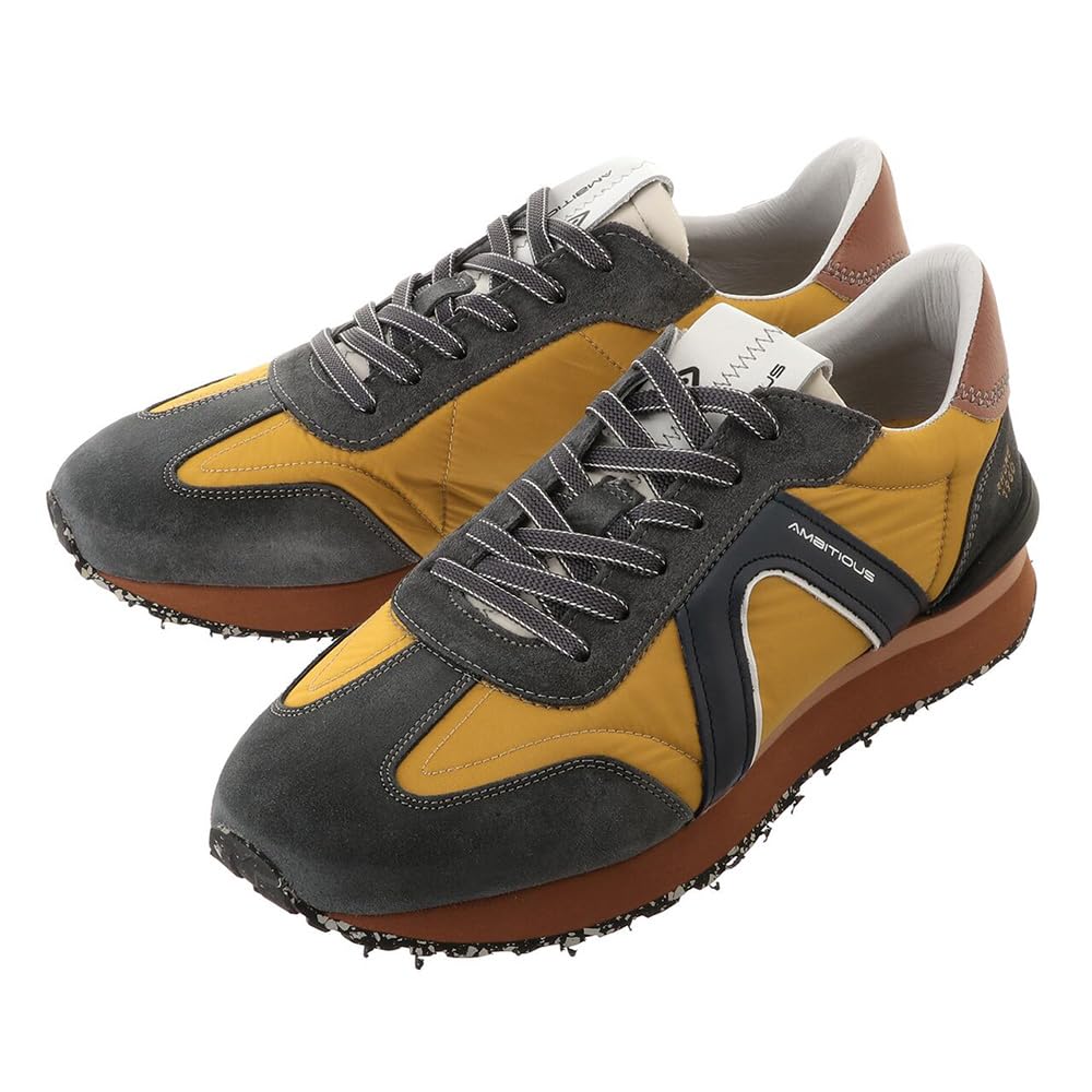 アンビシャス(AMBITIOUS) Men's Sneakers, Gray, 27.5 cm