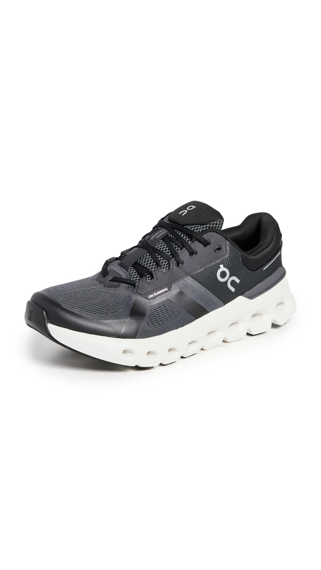 On Men's Cloudrunner 2 Sneakers, Eclipse | Black, 9.5 Medium US