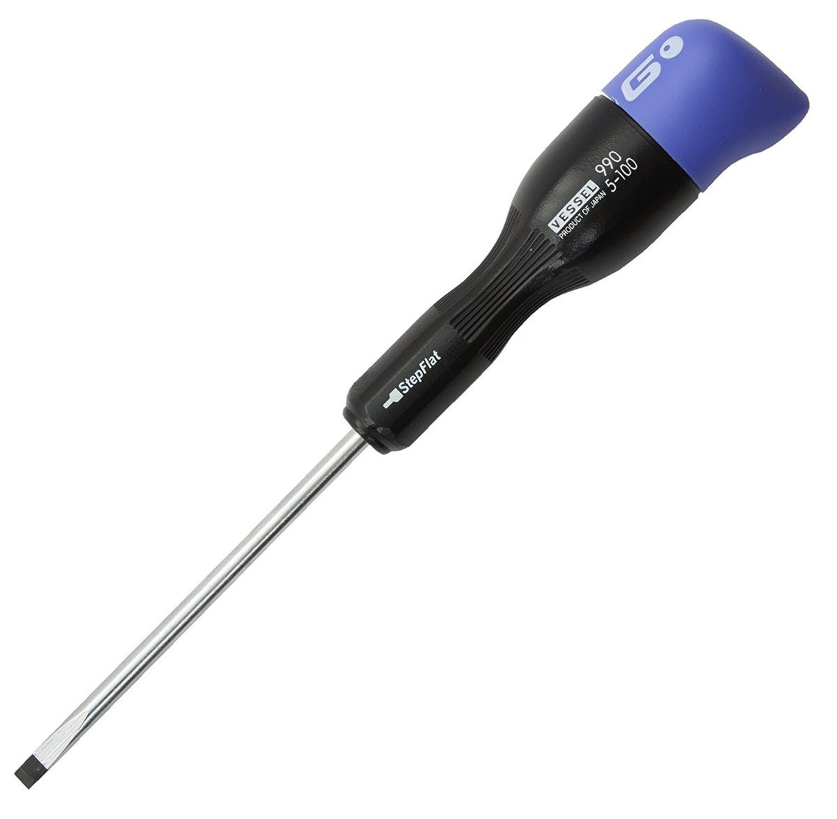VESSEL Precision Screwdriver G-Grip -5 x 100 990
