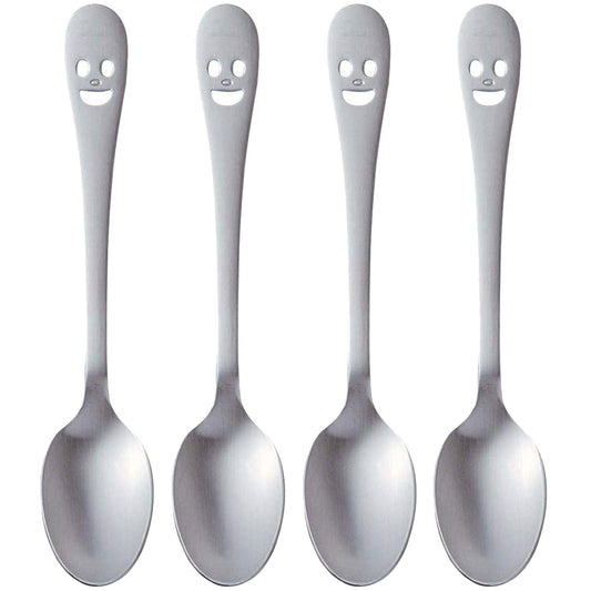 Nagao NY-5 Tsubamesanjo Nico Coffee Spoon, Set of 4, 5 Inches, Made in Japan