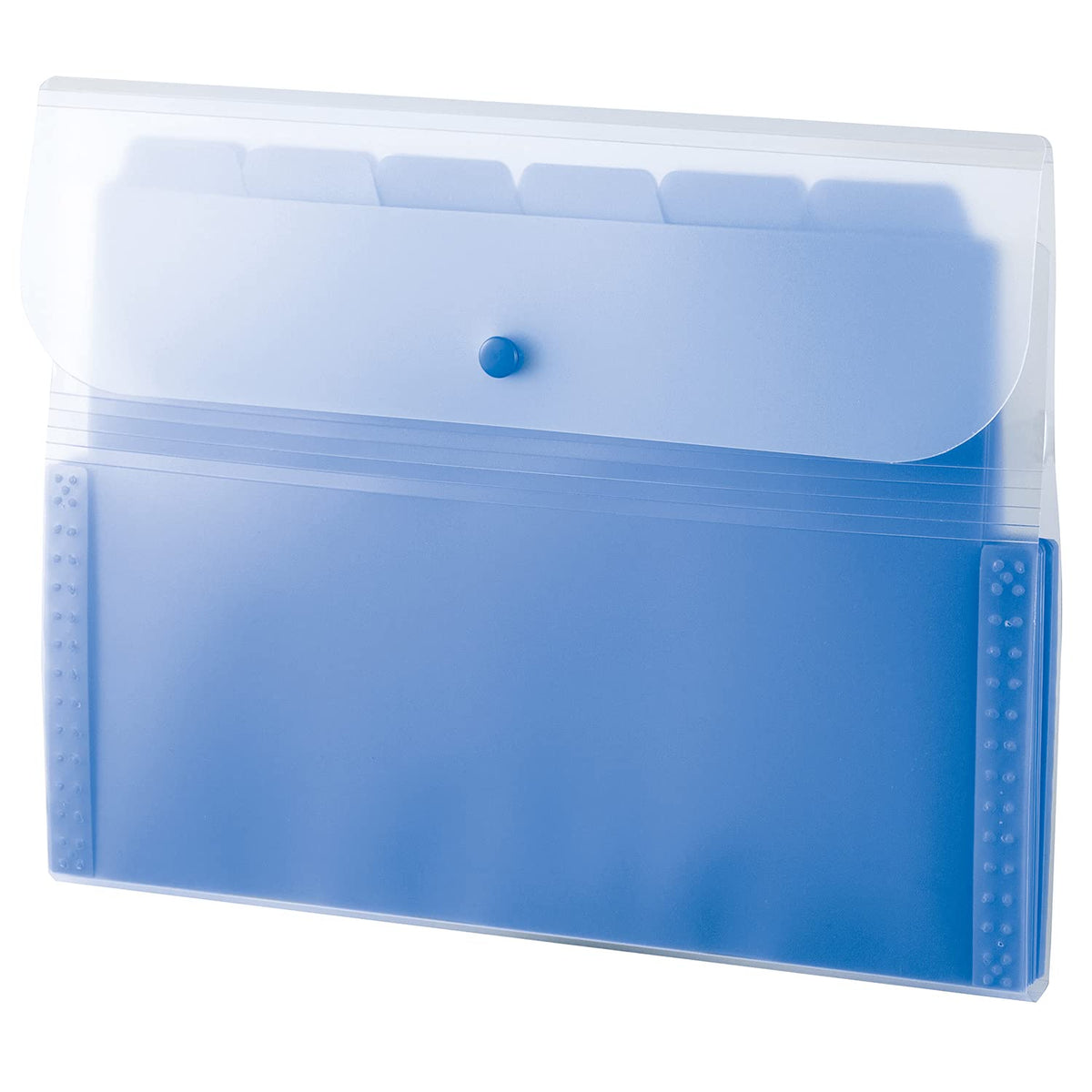 Sekisei ACT-3912 Document File, A4, 13 Pockets, Cobalt Blue