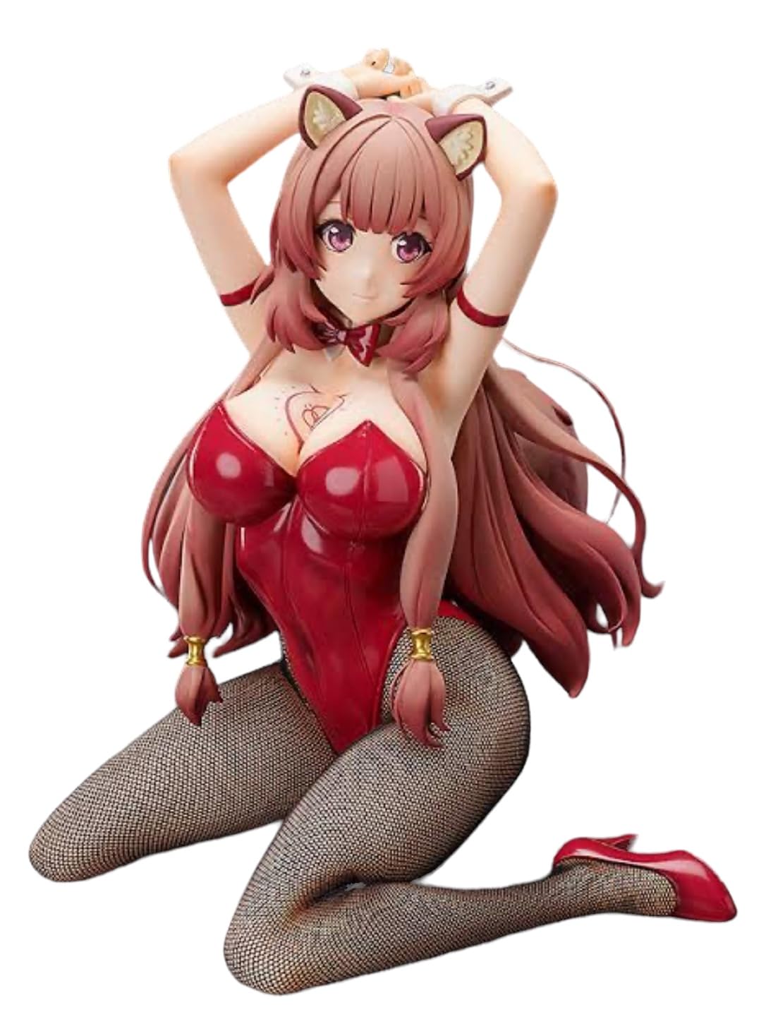 FREEing The Rising of The Shield Hero: Raphtalia (Bunny Style Version) 1:4 Scale PVC Figure, Multicolor