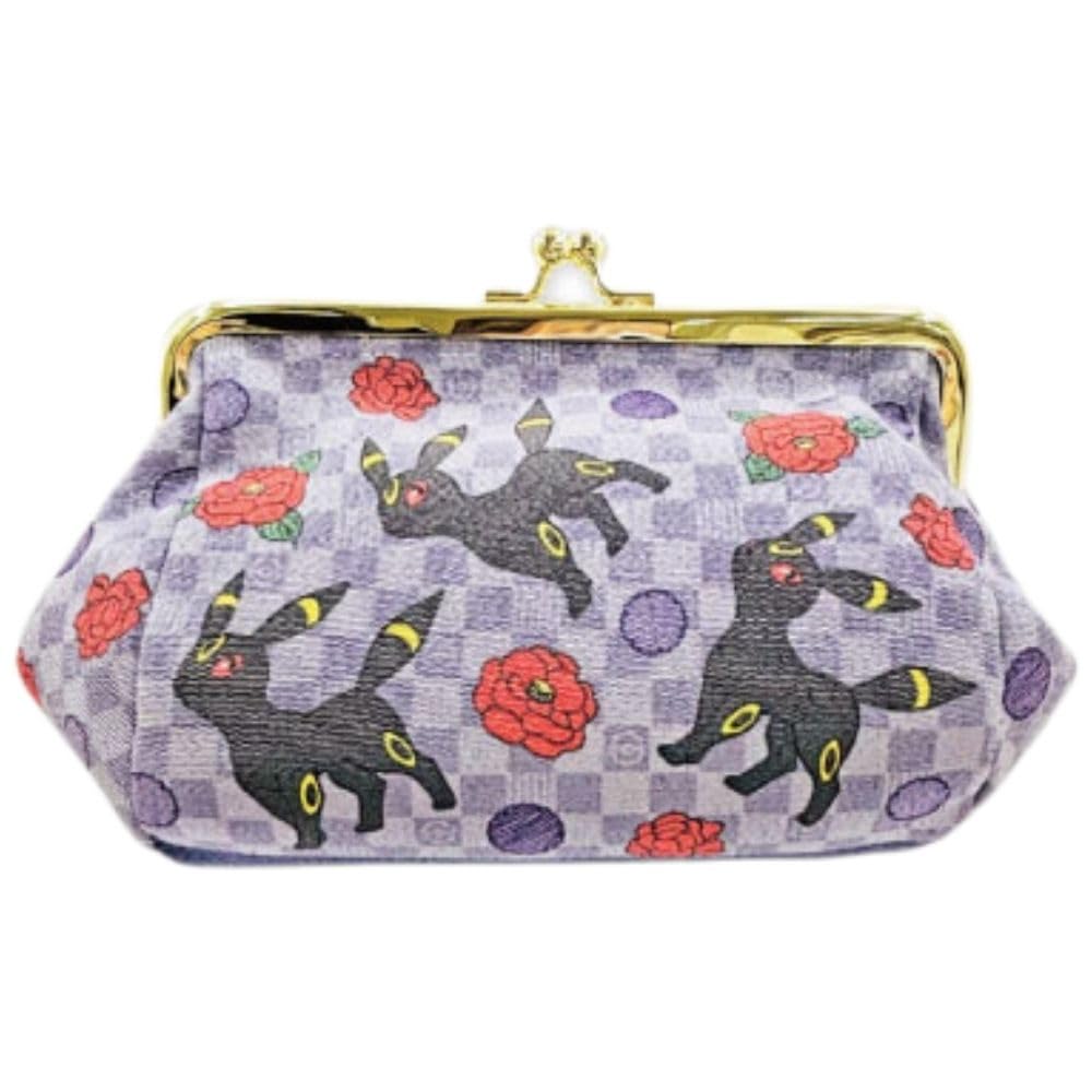 マリモクラフト(Marimocraft) Marimo Craft PKM-913 Pokémon Japanese Pattern Pouch Blacky Approx. W 5.9 x H 4.9 x D 3.1 inches (150 x 125 x 80 mm)