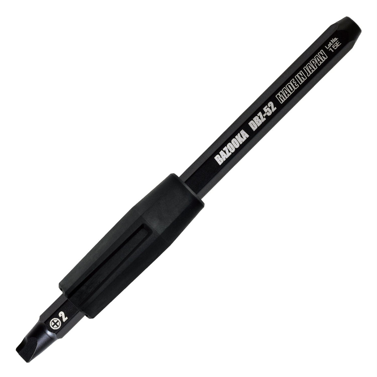 ENGINEER DBZ-52 Engineer Bazooka Bit Screw Removal Bit, Compatible with Countersunk and Flat Screws [For Crushed + Screws (#2)]