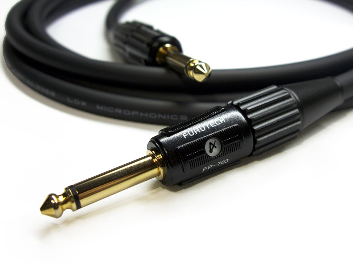 MOGAMI 3368 Guitar Cable (Shield) w/FURUTECH Audio Grade Plug