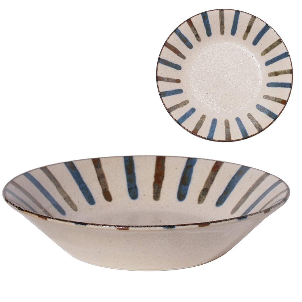 Minorutouki mino ware PAIKAJI anti-type 7 Sunfukasara rain 8.46×1.77in 18.8oz Made in Japan