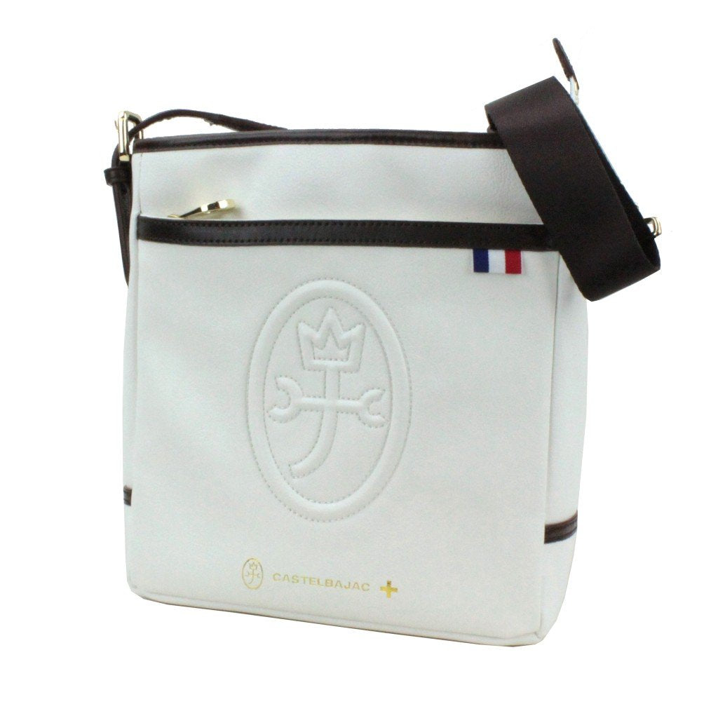 JCC CASTELBAJAC Repos Shoulder Bag 033102 White