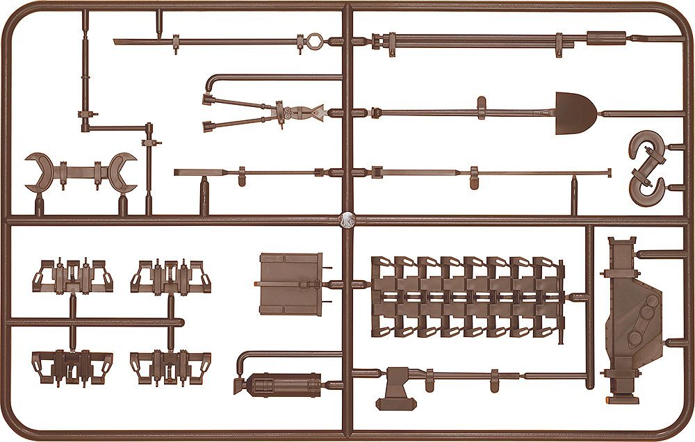 Max Factory Girls Und Panzer IV Ausf D Tank Brown Version Equipment Set