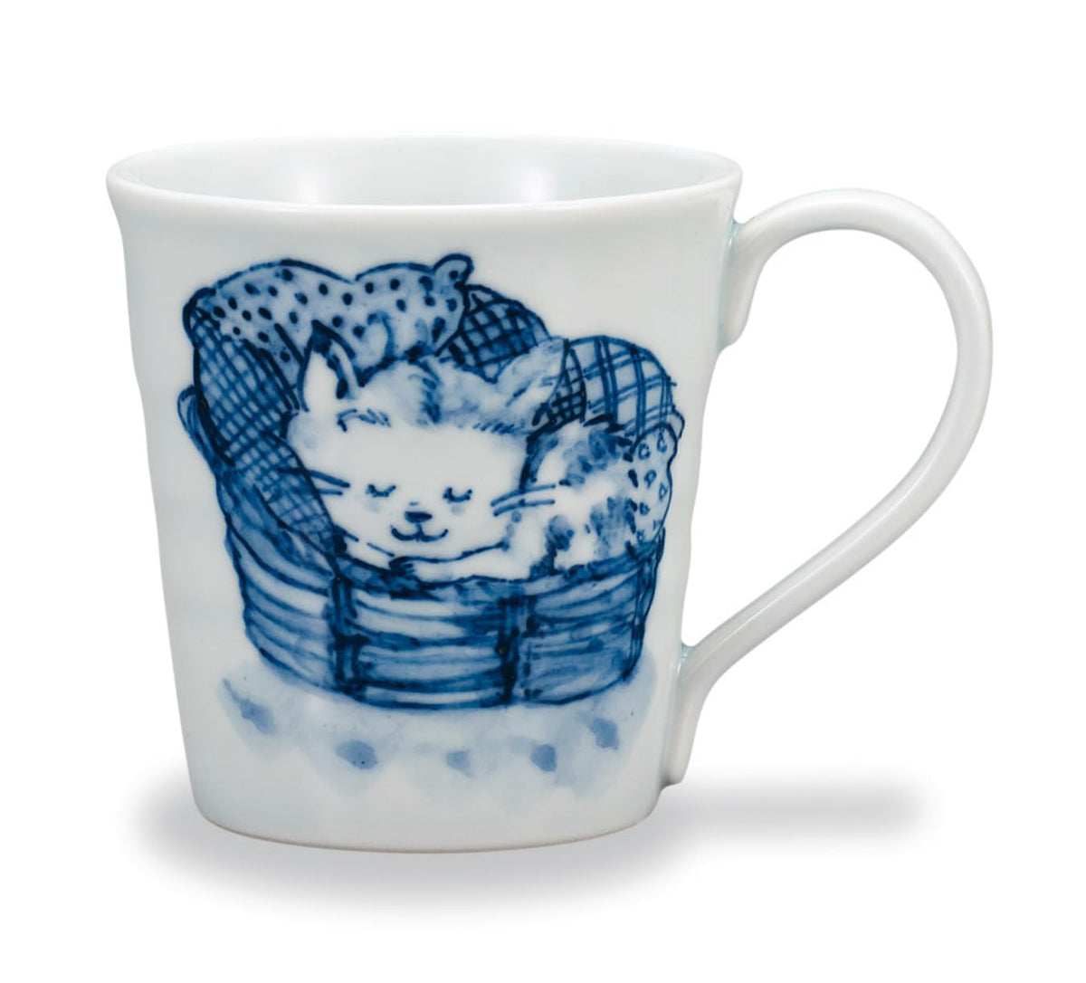 九谷焼いわたや(Kutaniyakiiwataya) Kutaniyaki Wataya Mug, Yasuragi AP7-0808