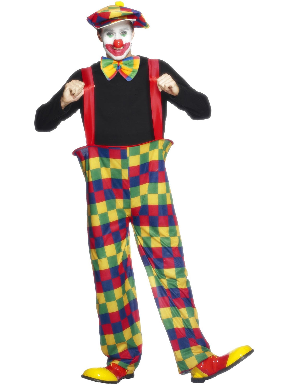 Smiffys Hooped Clown Costume