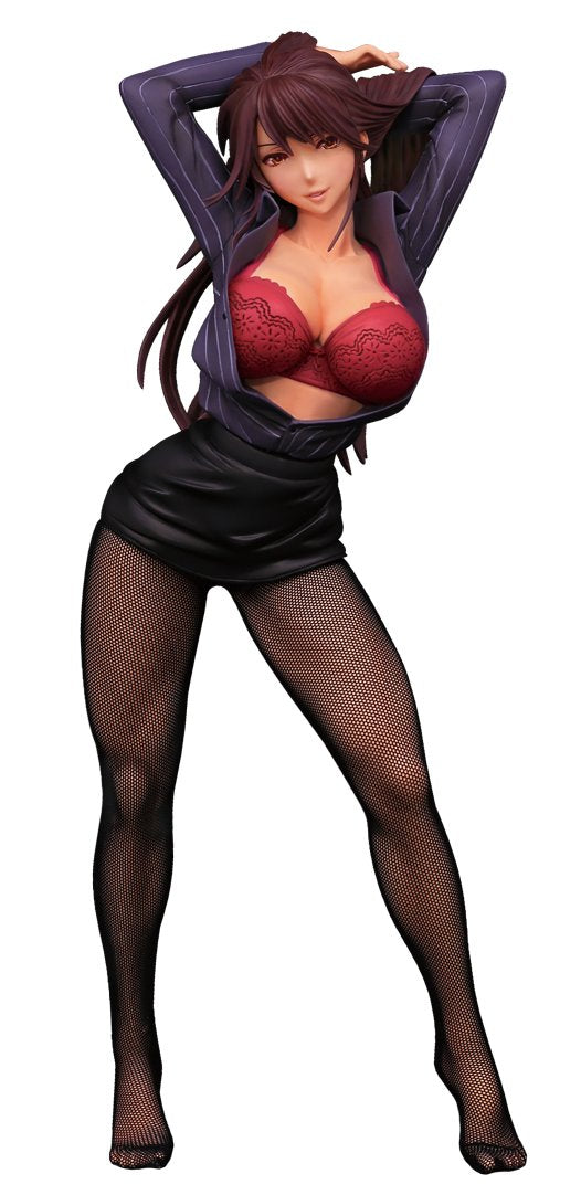働くオンナの熟れた汗 黒沢乙女 1/6スケール PVC製 塗装済み完成品 フィギュア