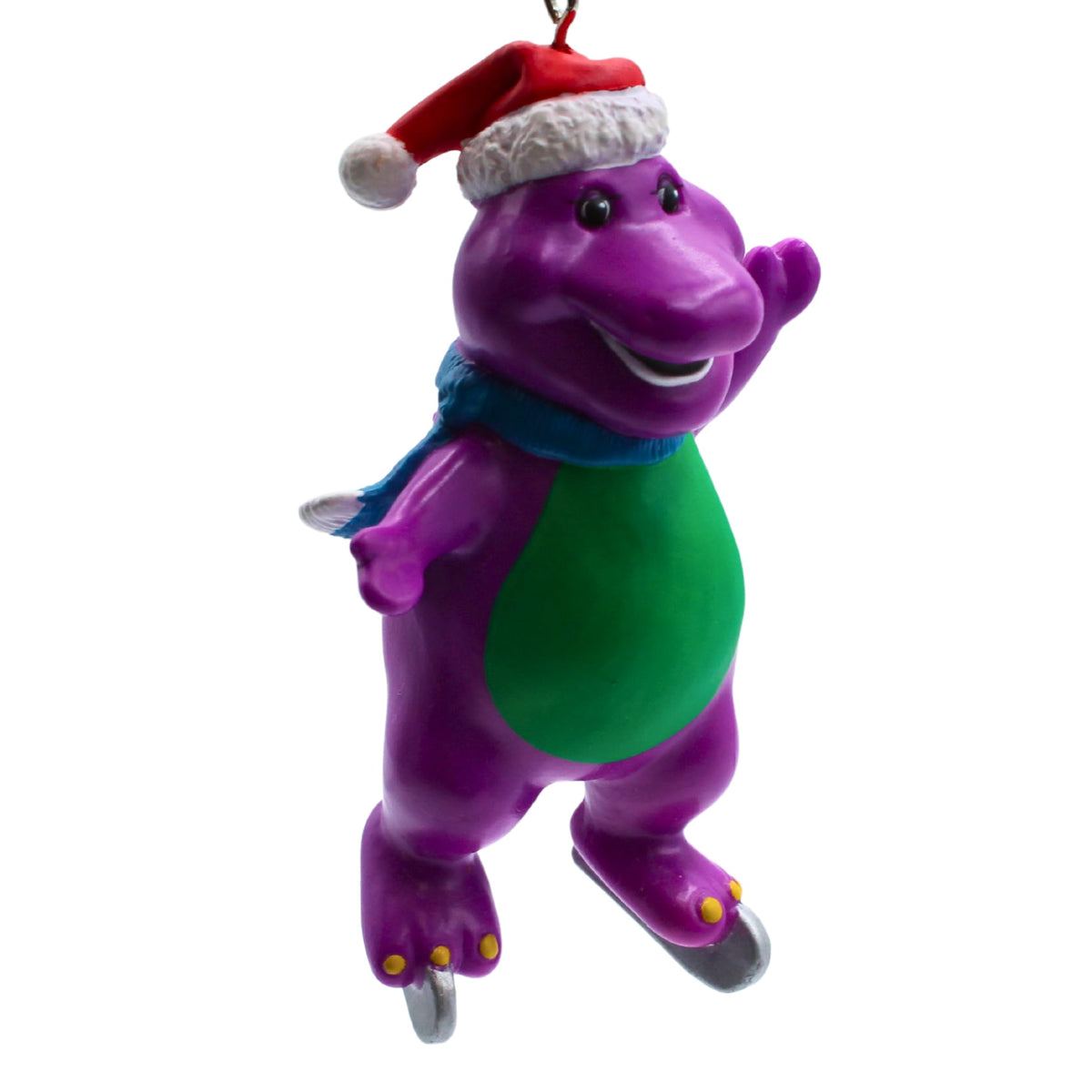 QX5966 Barney Ice Skating 1994 Hallmark Keepsake Ornament