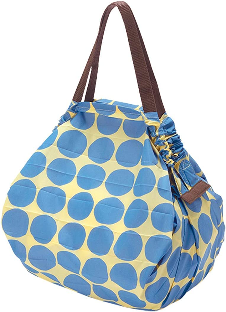 Marna S419C Shupatto Compact Bag, L (Dot), Shupat, Instantly Foldable, Eco Bag, Large Capacity, Durable