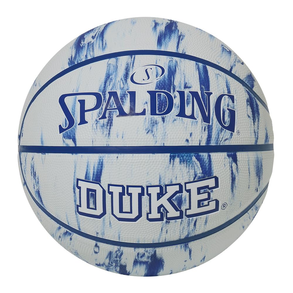 Spalding Duke Devil Head Marble Rubber No. 7 Ball 84-914J Basketball
