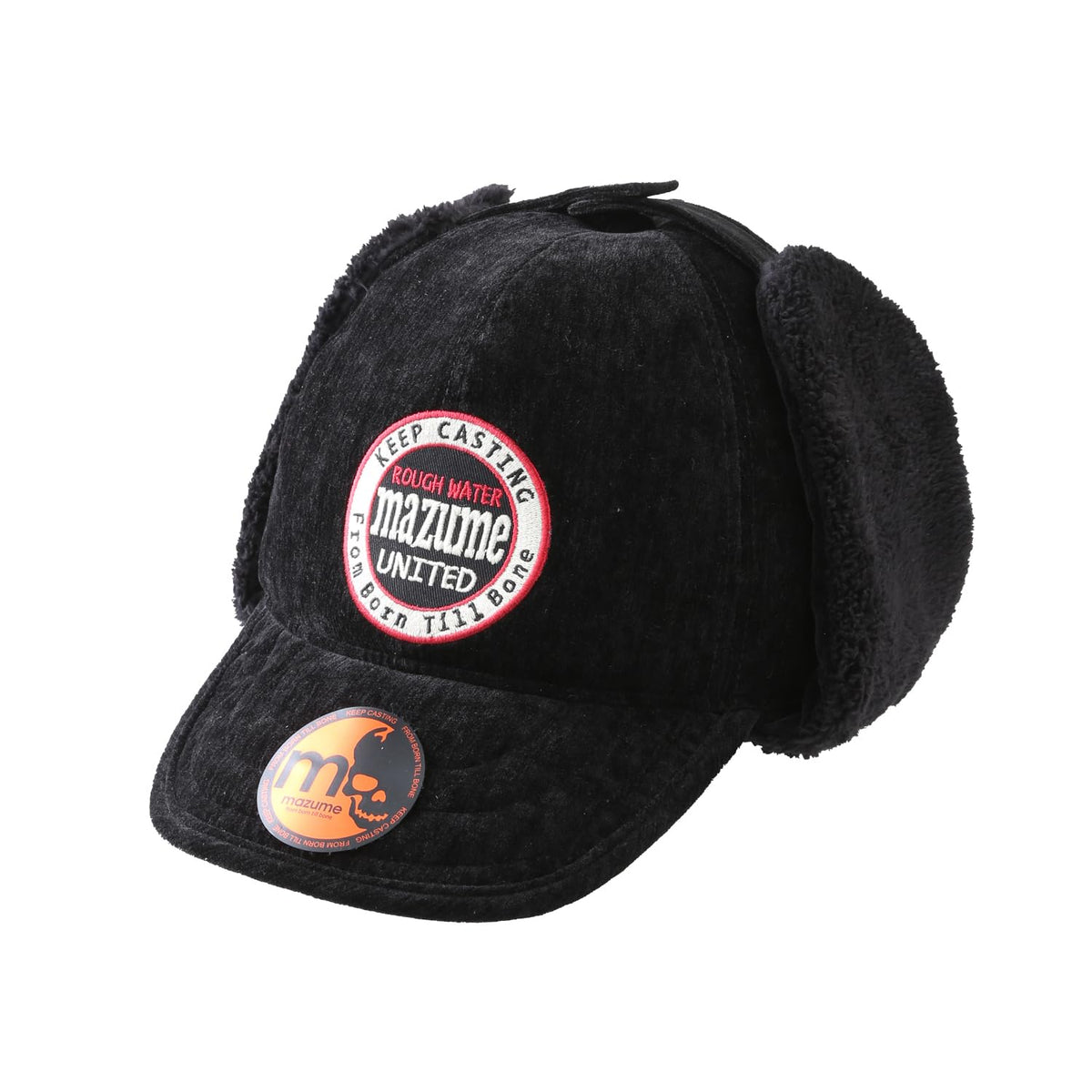 Mazume Cap II Ear Warmer Hat for Cold Protection, Black
