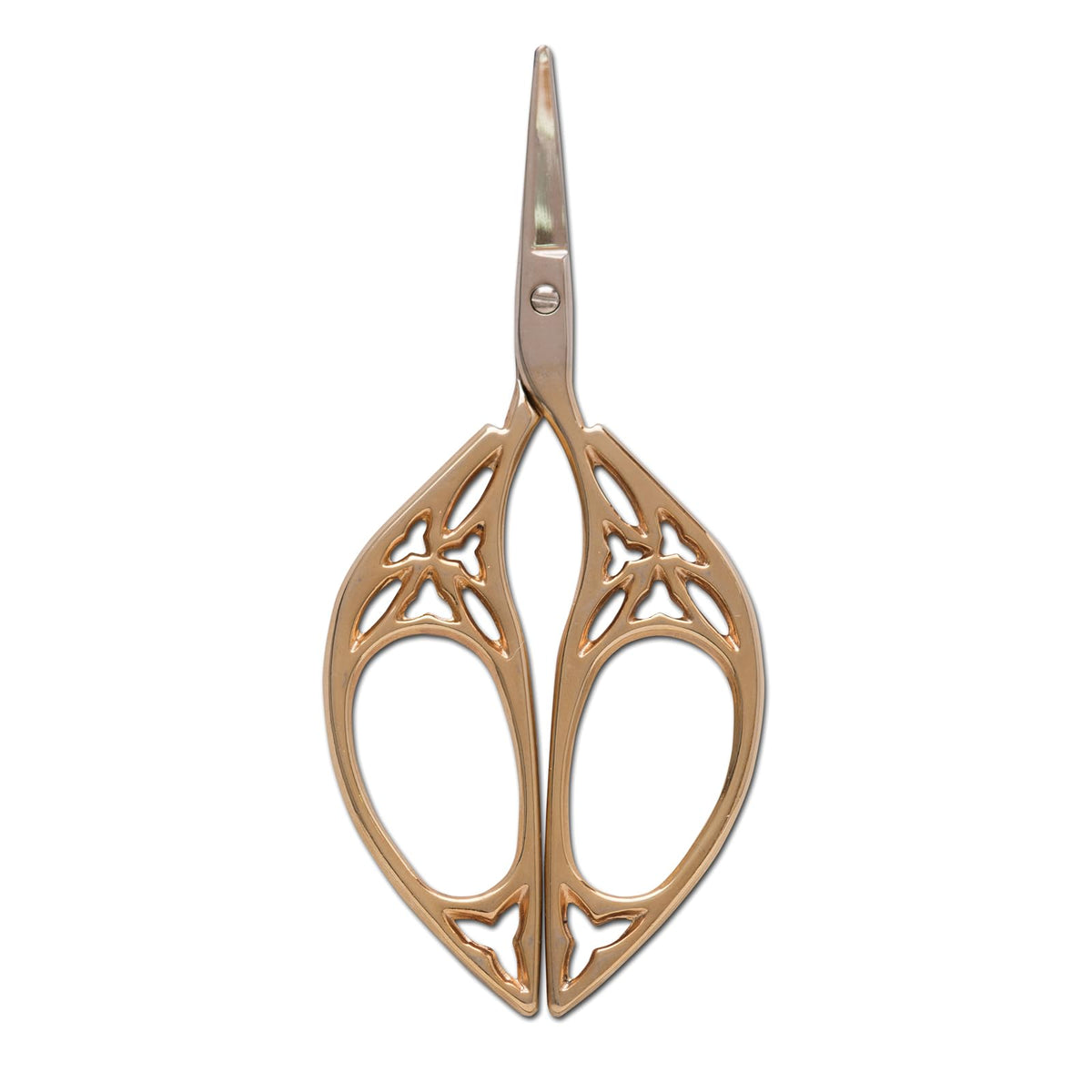 Posh Living 62845 Design Scissors Gold Threading Scissors, 2.0 x 4.3 inches (5 x 11 cm)