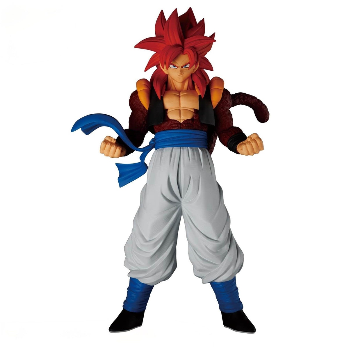 Dragon Ball Figure Gogeta Super Saiyan 4 Solid Edge Works-The Figure Size: Approx. 7.9 inches (20 cm)