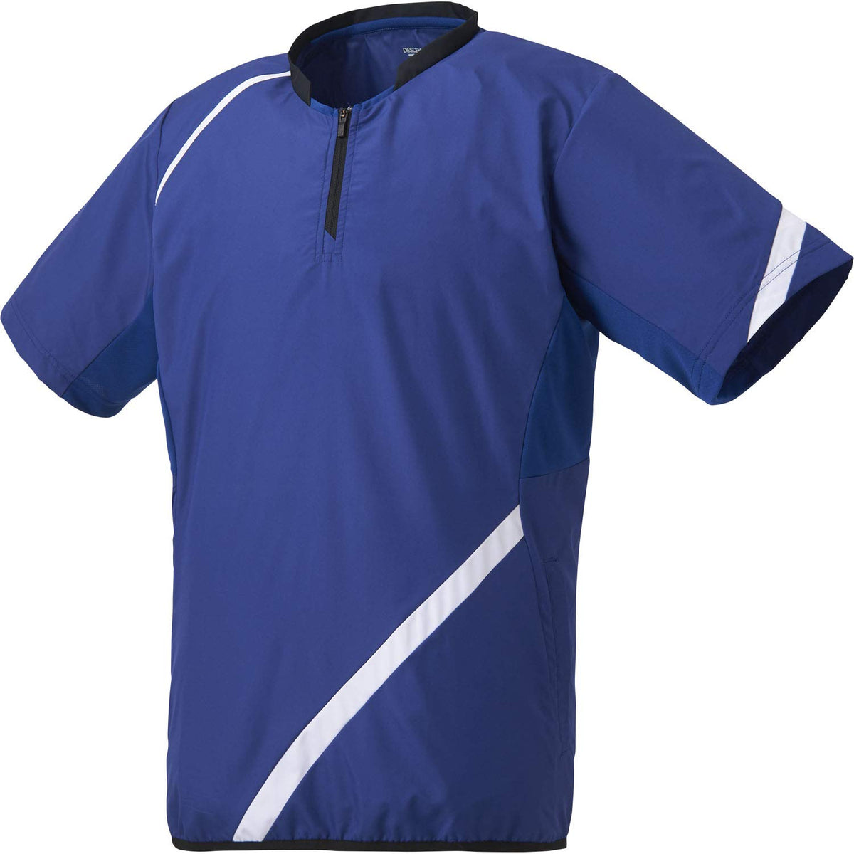 Descente PJ-327 Short Sleeve Windjack, ROY, Royal Blue, L