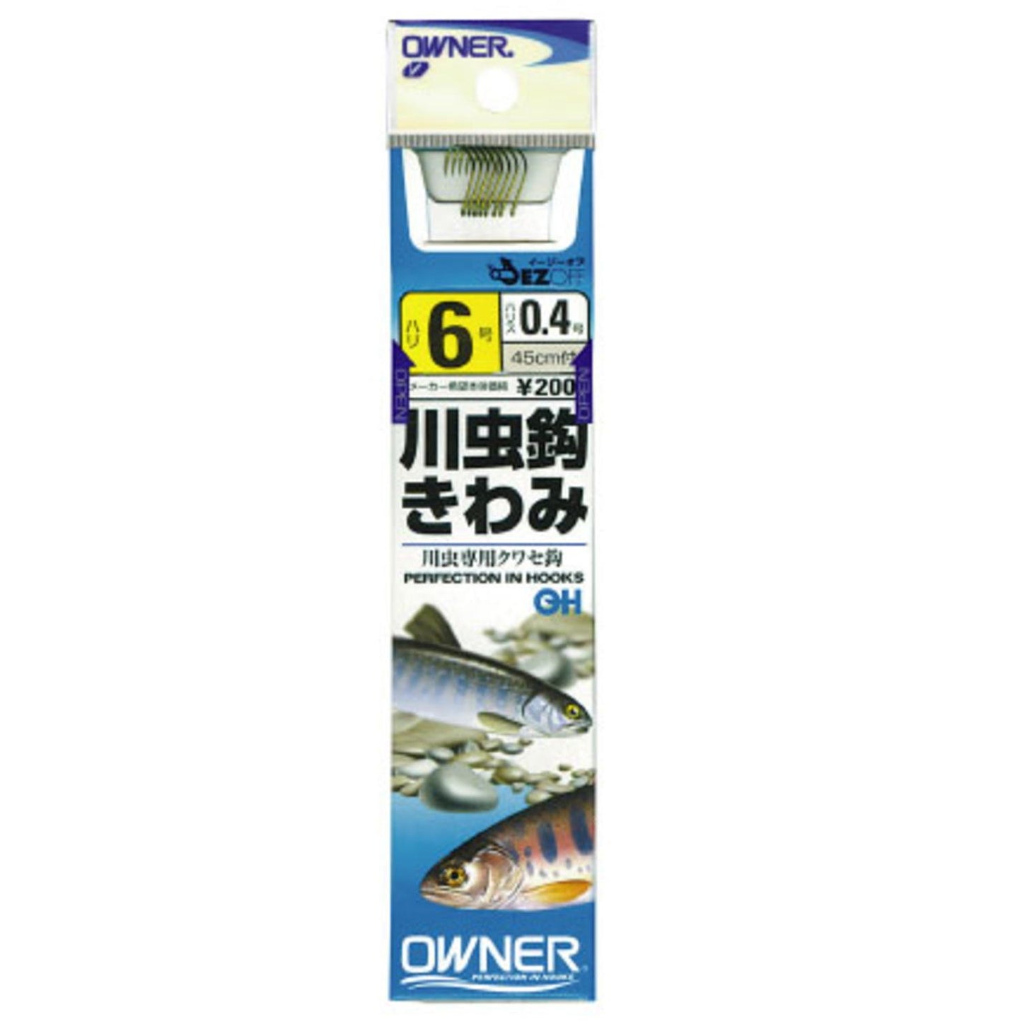 Owner River Bug Hook 6-0.4