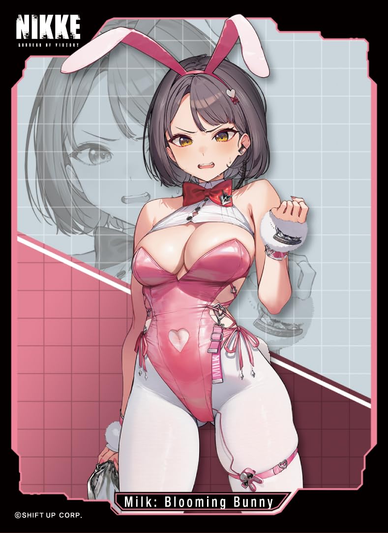 Movic Chara Sleeve Collection Matte Series Goddess of Victory: Nikke Blooming Bunny (No. MT2300)