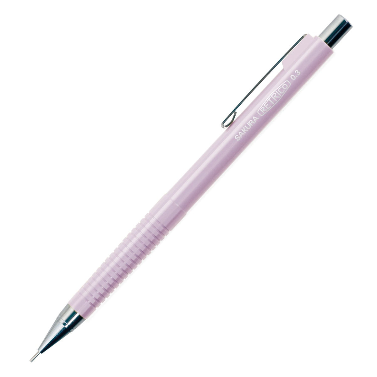 Sakura Crepas Mechanical Pencil, Retorico 0.3mm, Pink, 10 pcs NS203R#20 (10)