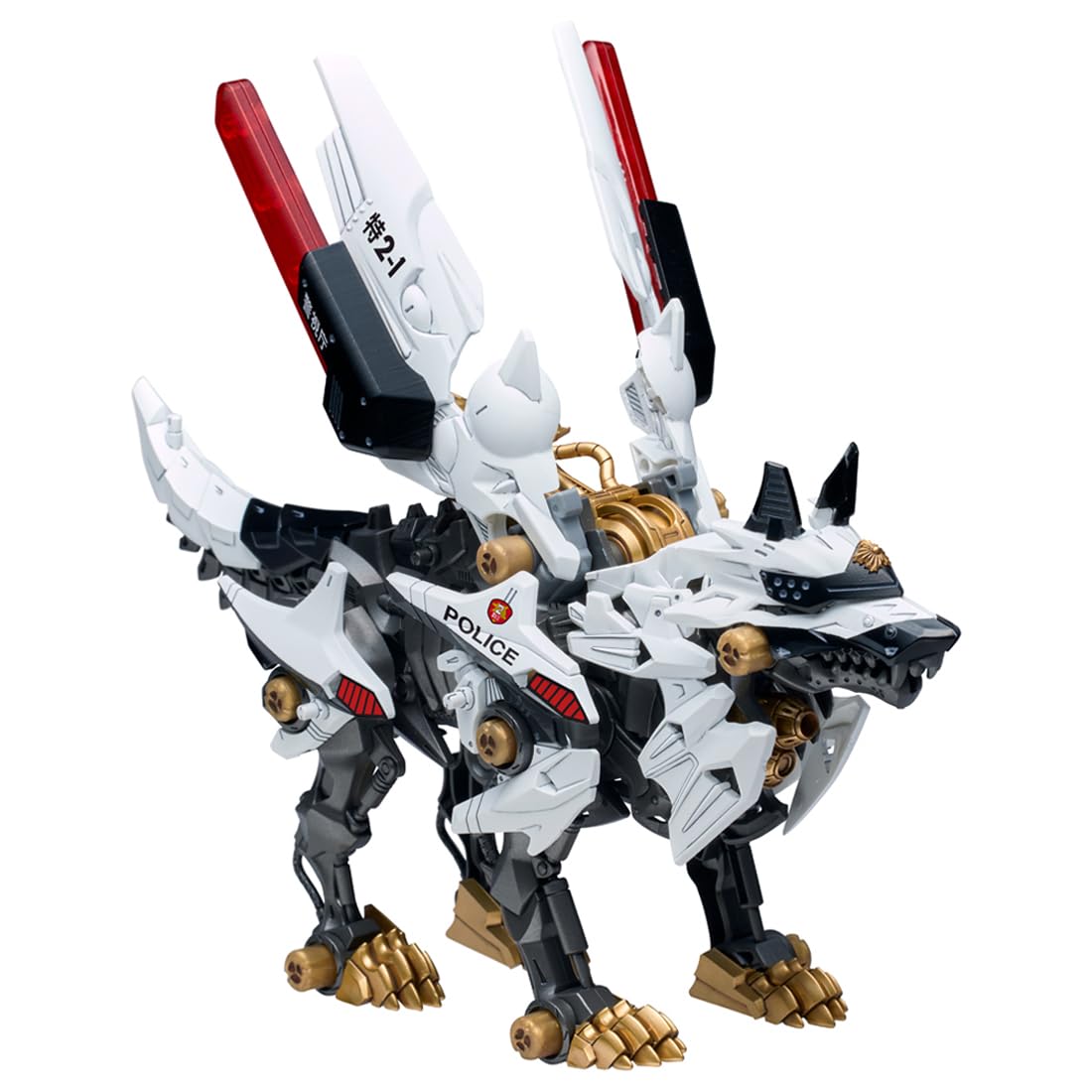 Takara Tomy ZOIDS Zoid Hunter Wolf Metropolitan Police Department Specification