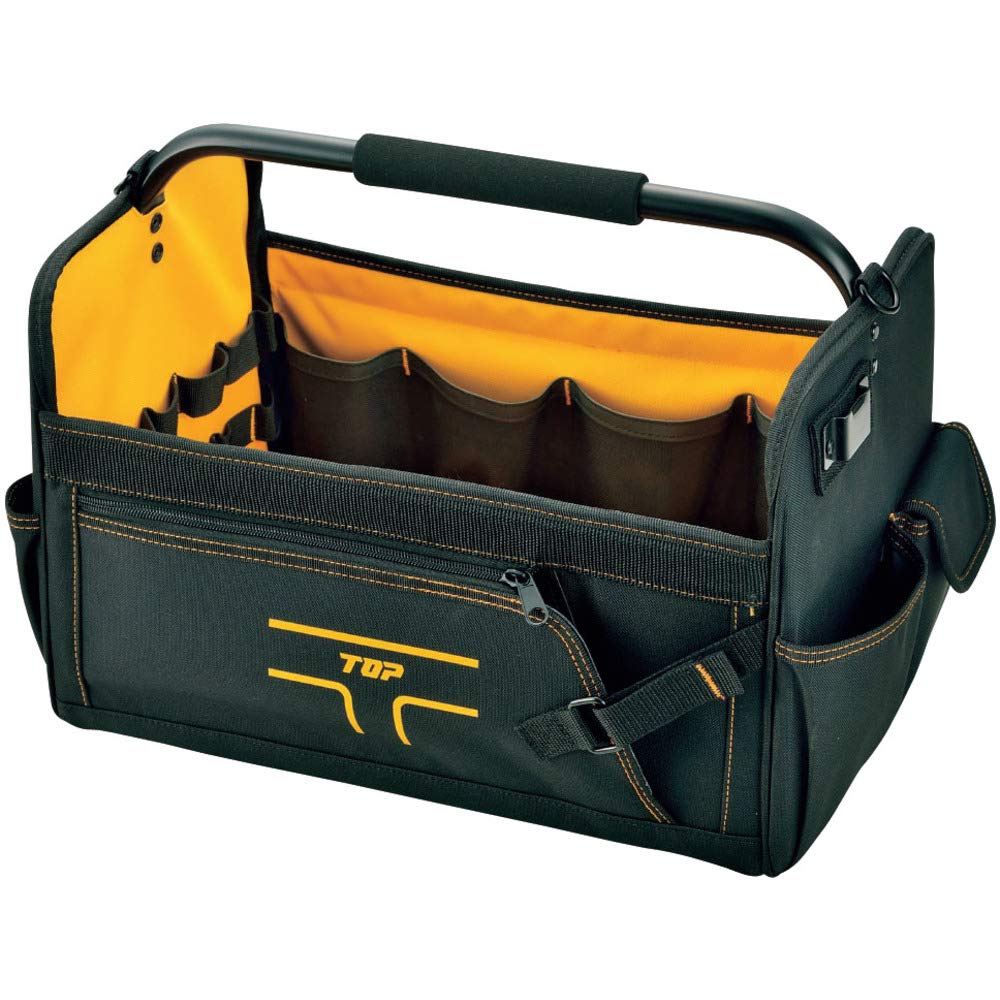 TOP TB-4525 Tool Bag, Large, Saw Storage, Convex Holder