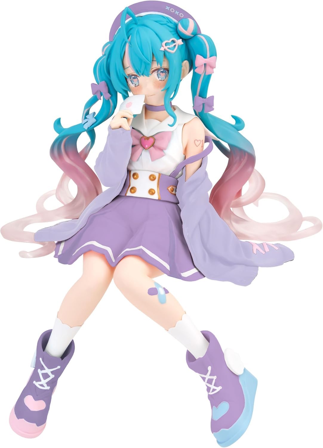 Thunder Tech Hatsune Miku Noodle Stopper Love Sailor Purple ver. Figure