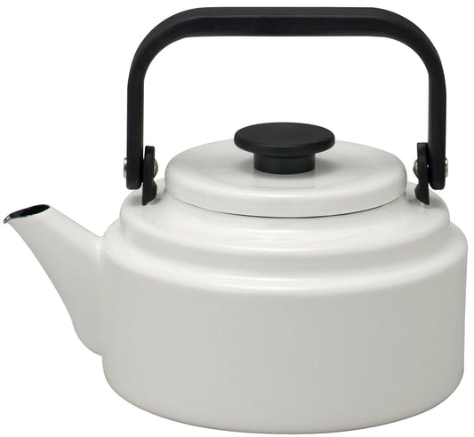 Noda Horo AM-20K Amkettle Compatible with Induction Cookers, 0.6 gal (2.0 L), White