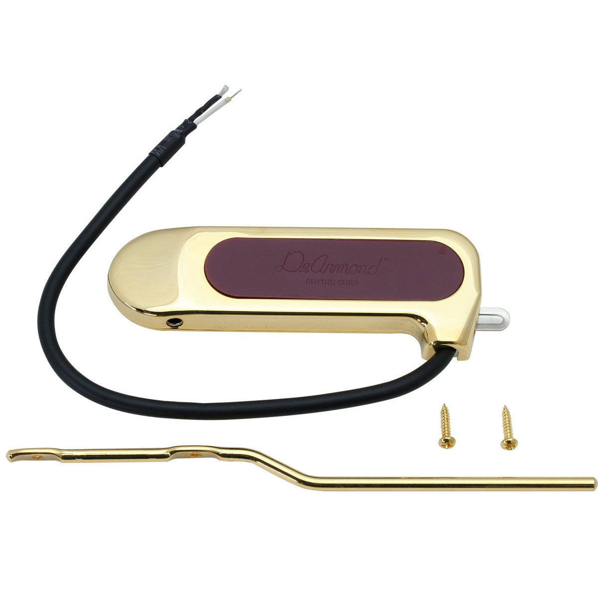 DeArmond Pickup, Ambidextrous, Gold (009-9206-049)