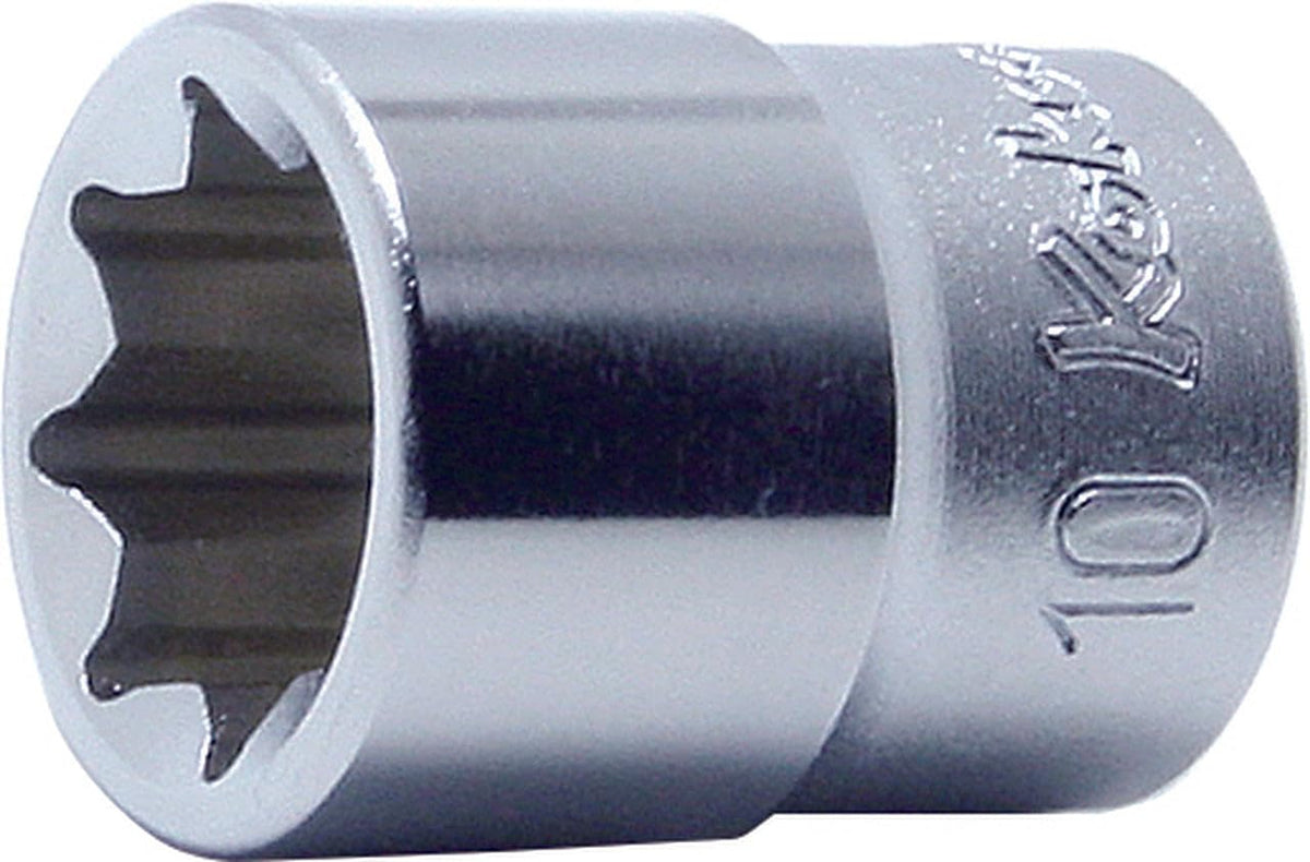 Ko-ken 2415M-7 1/4 Sq. Dr. Socket 7mm Double Square Length 22mm