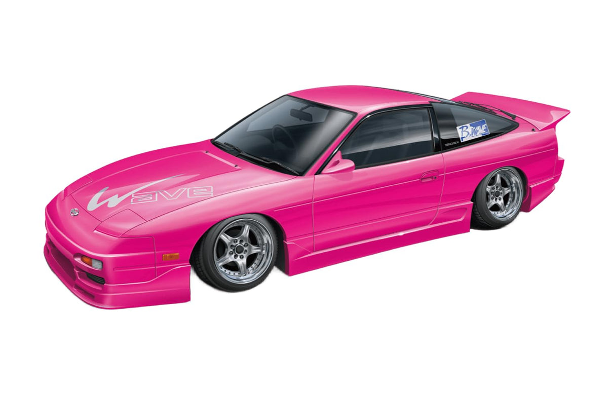 Aoshima Bunka Kyozai (Aoshima) The Tune Car No. 109 1/24 B-WAVE RPS13 180SX '91 Ver.A (Nissan) Plastic Model