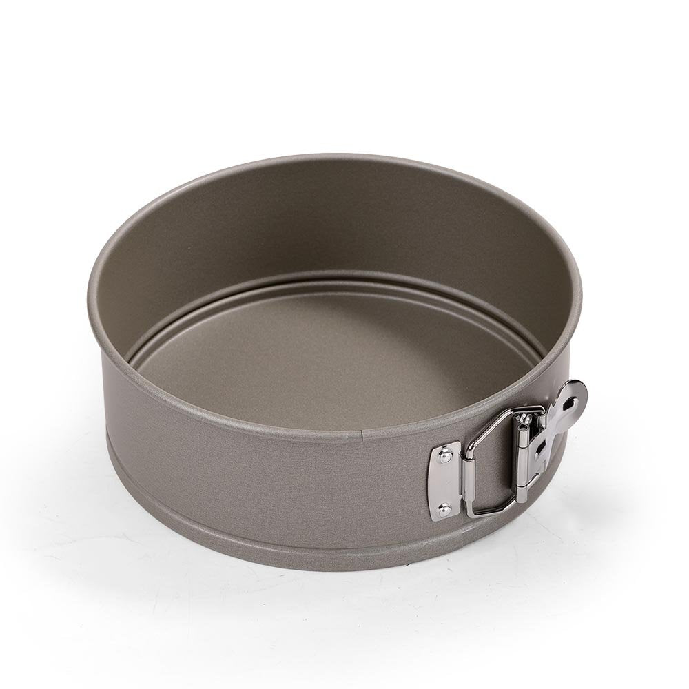 タイガークラウン Tiger Crown 3514 Cake Pan, Gray, 7.9 x 2.8 inches (200 x 72 mm), Spring Loaded Deco Mold, 8.3 inches (21 cm), Steel, Fluorine Coating, Removable Bottom