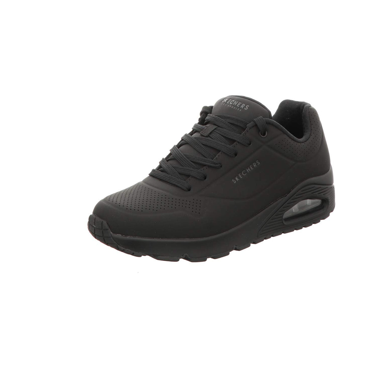 Skechers Men's Uno-Stand on Air Oxford, Black/Black, 6.5