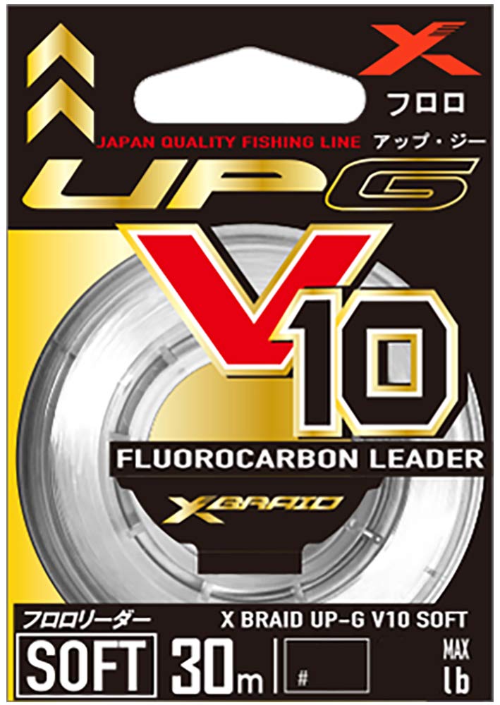 X-Braid V10 UP-G Reader, Soft, 98.4 ft (30 m), No. 6/26.5 LB