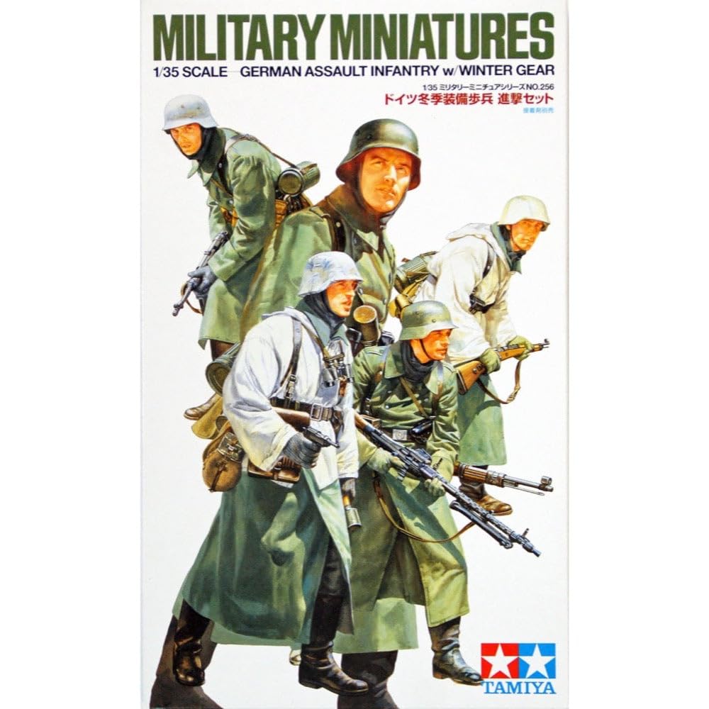 Tamiya 35256 GER. Infantry WW2 Winter (5)