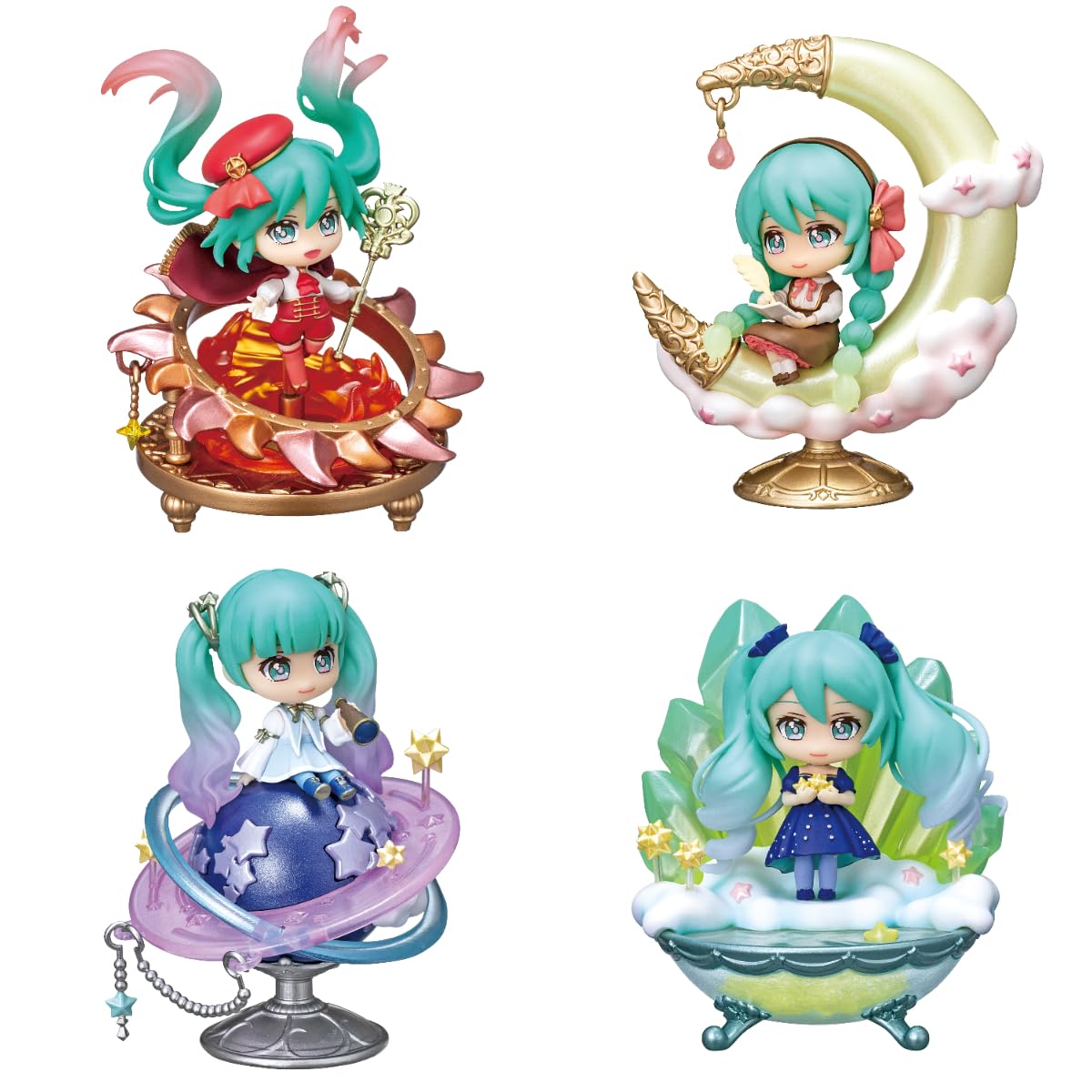 Rement-Story of The Sparkling Night Sky-Hatsune Miku Starrium-Blind Box-1 of 4