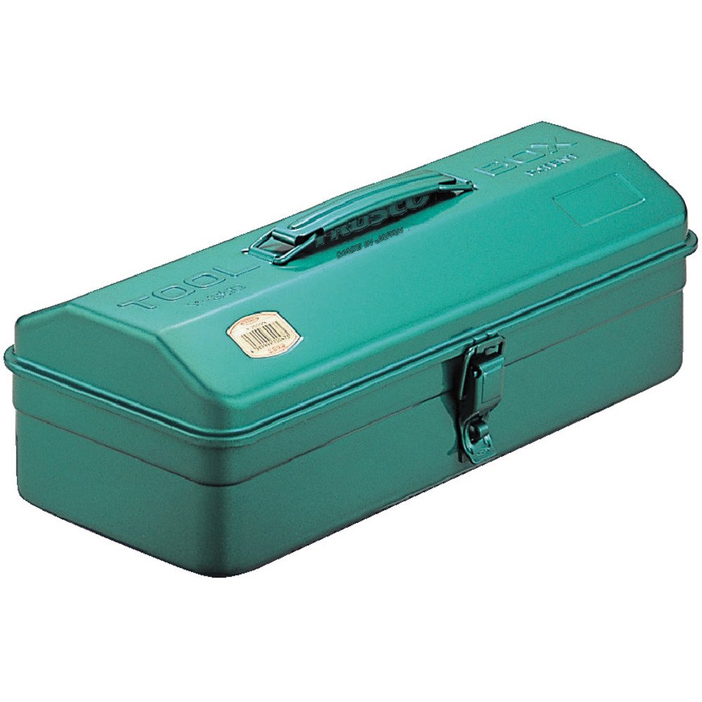 TRUSCO Y-350-GN Mountain Tool Box, 14.8 x 6.4 x 4.8 inches (373 x 164 x 124 cm), Green