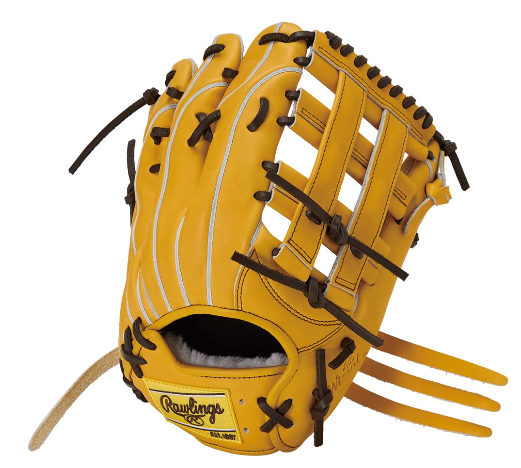 Rawlings Baseball Glove Soft HOH PRO EXCEL Wizard #02 GR5HW2B87MG Outfielder Gold Tan 12.25" *for Left Throwing