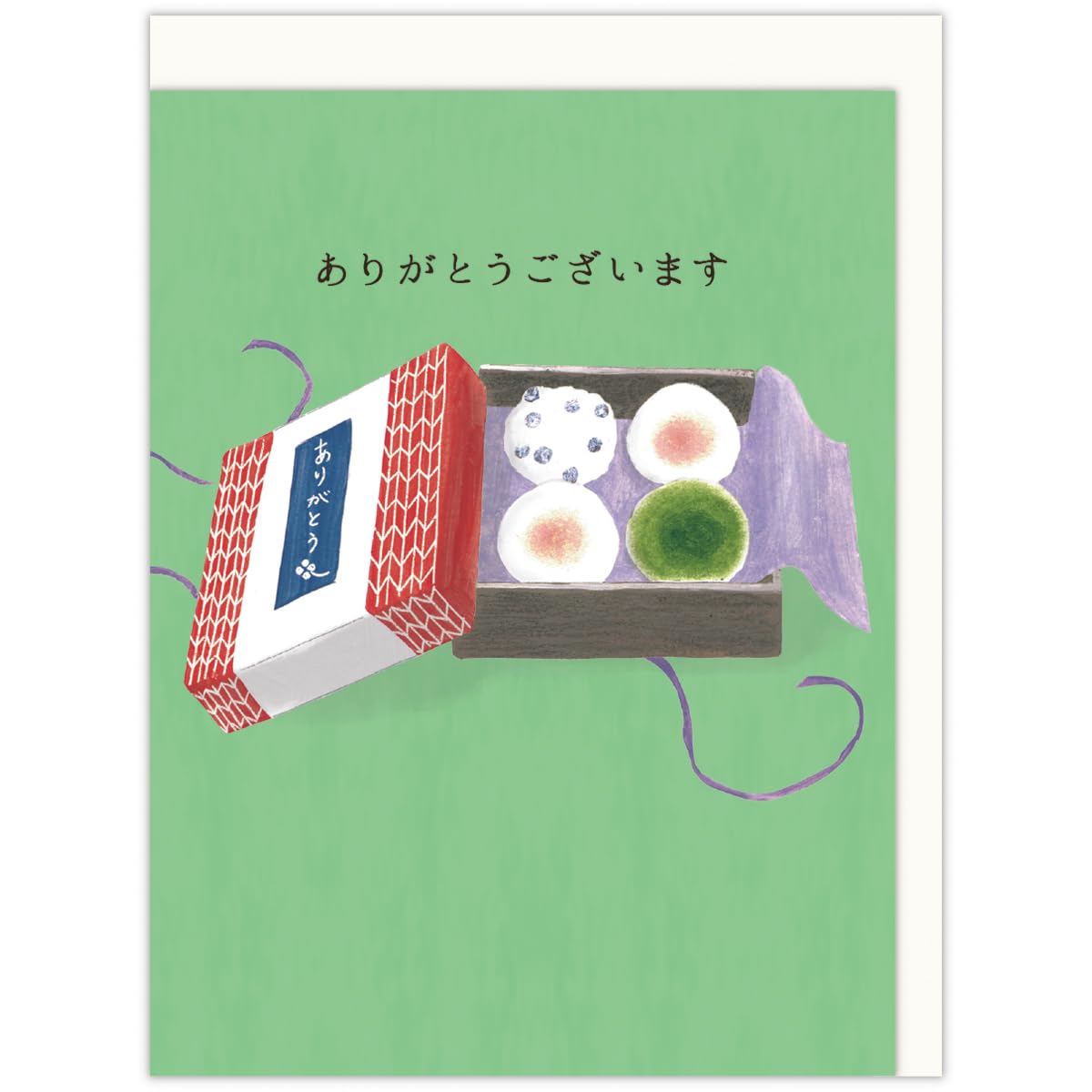 Hallmark Greeting Card Thank You Card Daifuku 844-165