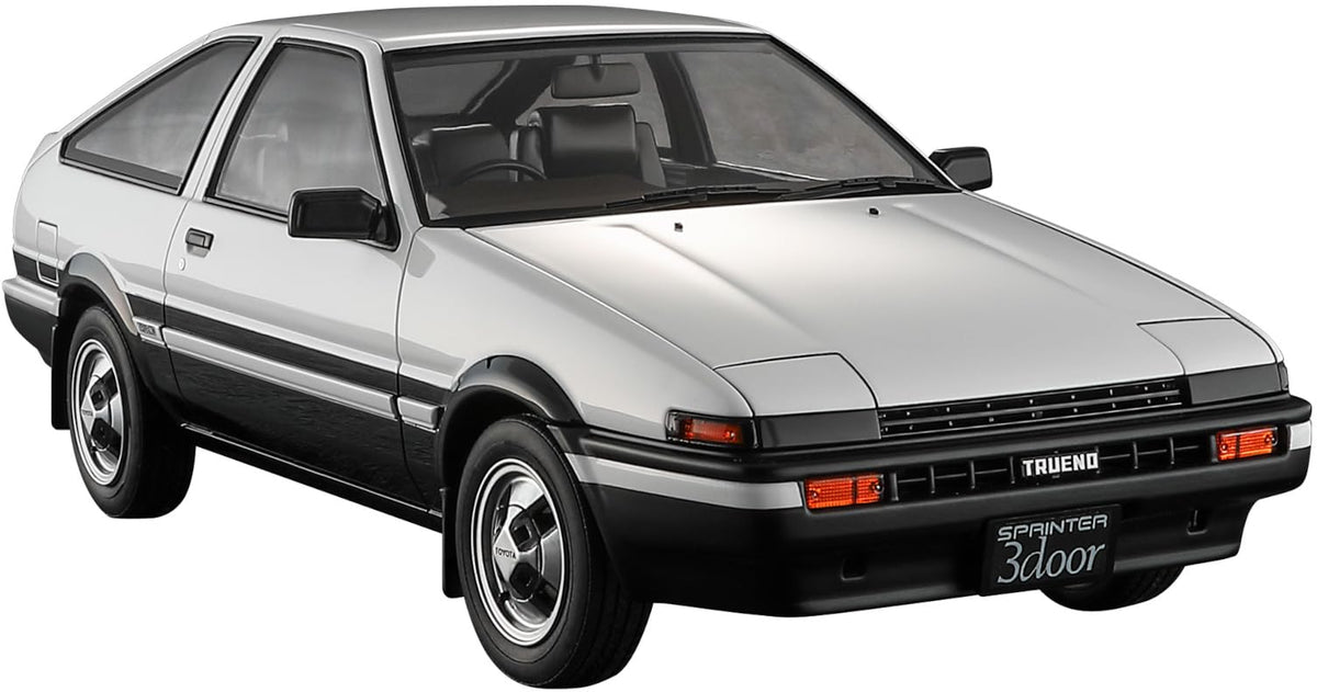Hasegawa 621171-1/24 Toyota Sprinter Trueno AE86 GT Apex 1983-1:24 Scale