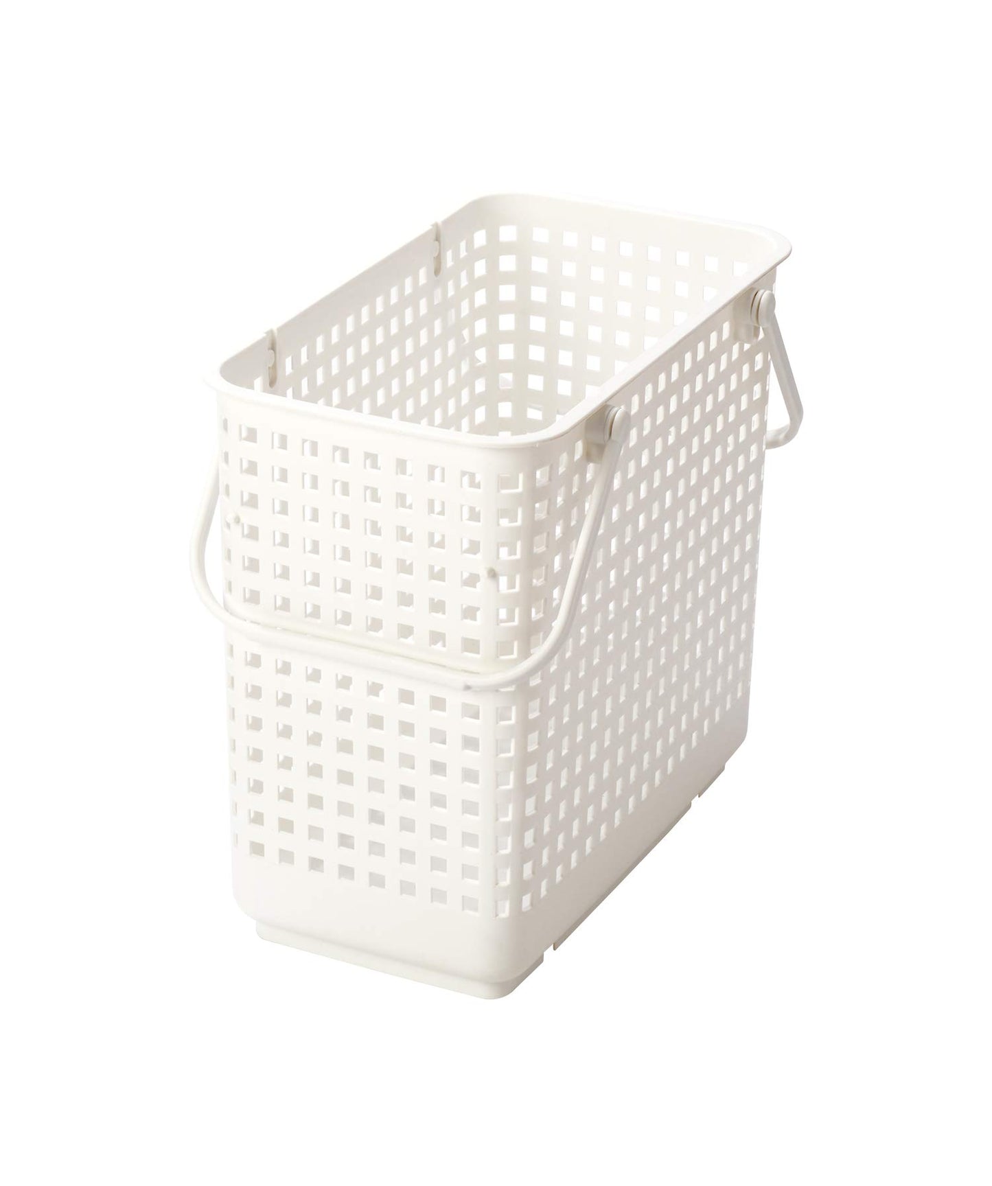 LIKE-IT Laundry Laundry Storage Stacking Laundry Basket (L), White, LBB-12C, Biomass Plastic, Approximately 30% Used