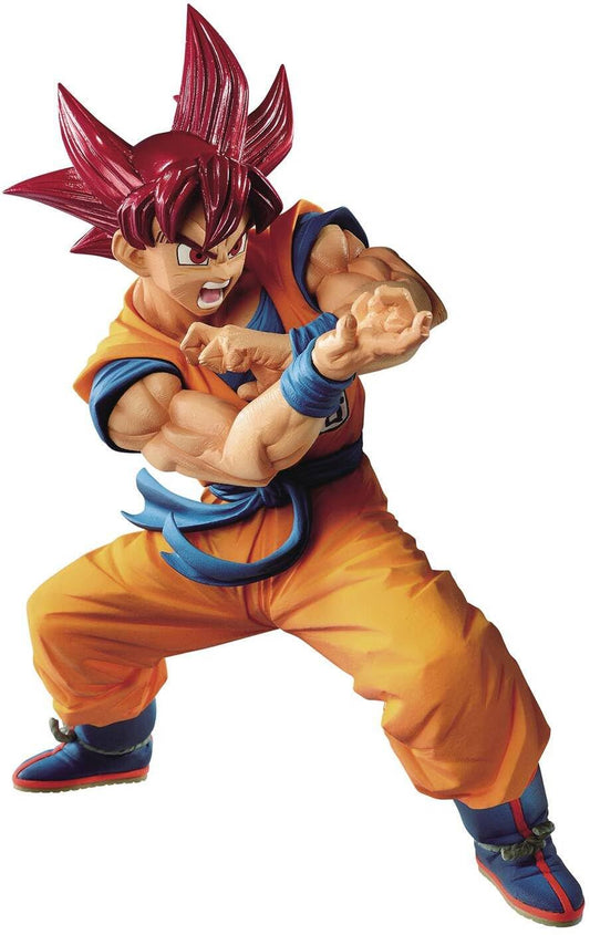 Banpresto Dragonball Super Blood of Saiyans -Special VI- Super Saiyan God Goku, Multicolor